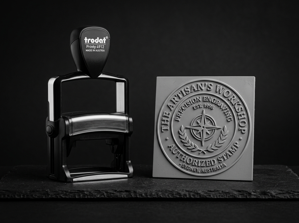Official Trodat Stamps & Laser-Engraved Rubber.