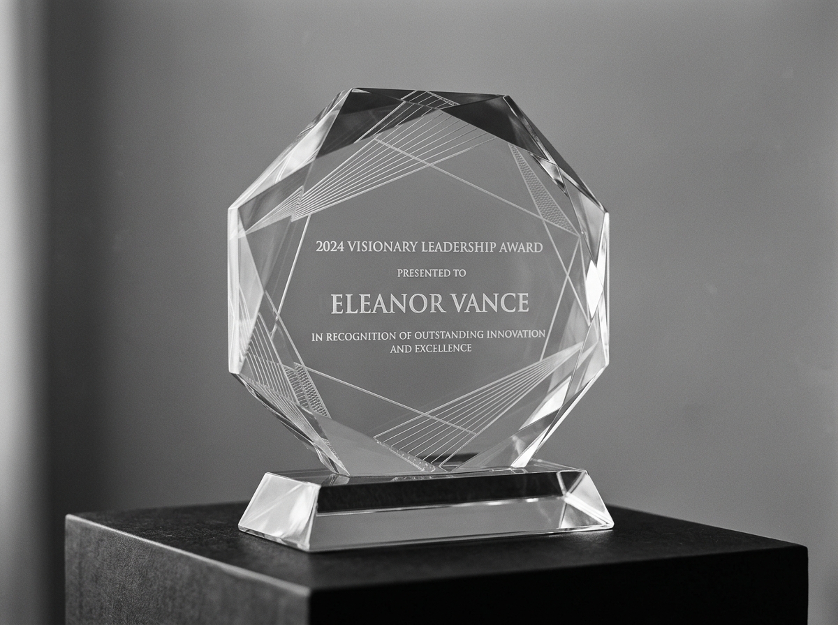 Custom Acrylic Trophies & Event Awards.